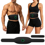 Abs Stimulator Muscle Toner, with Extension Strap, Powered EMS Muscle Stimulator for Home Use, for Muscle Conditioning (Single Belt)