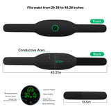 Abs Stimulator Muscle Toner, with Extension Strap, Powered EMS Muscle Stimulator for Home Use, for Muscle Conditioning (Single Belt)